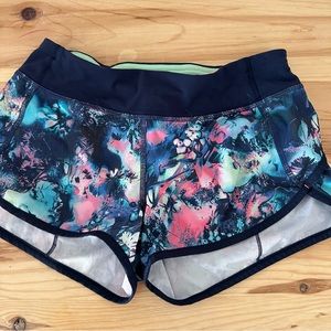 Girls IVIVVA by Lulu Active Wear Floral Shorts | 12